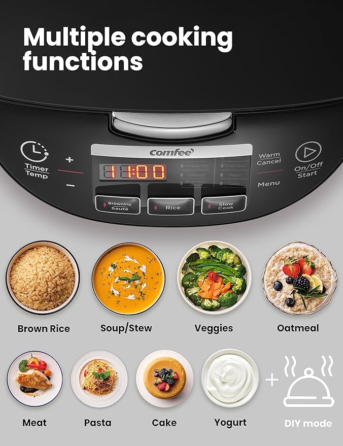 Rice Cooker, Japanese Large Rice Cooker with Fuzzy Logic Technology