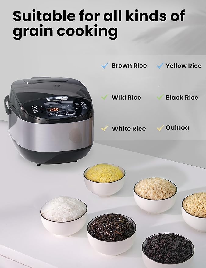 Rice Cooker, Japanese Large Rice Cooker with Fuzzy Logic Technology