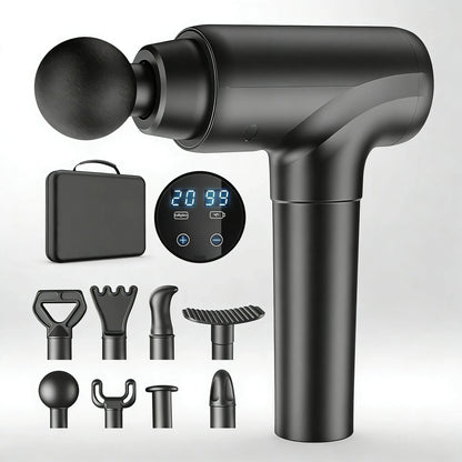 [Housify]™ Deep Tissue Massager, 8 Heads & 20 Speeds for Muscle Relief