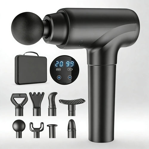 [Housify]™ Deep Tissue Massager, 8 Heads & 20 Speeds for Muscle Relief