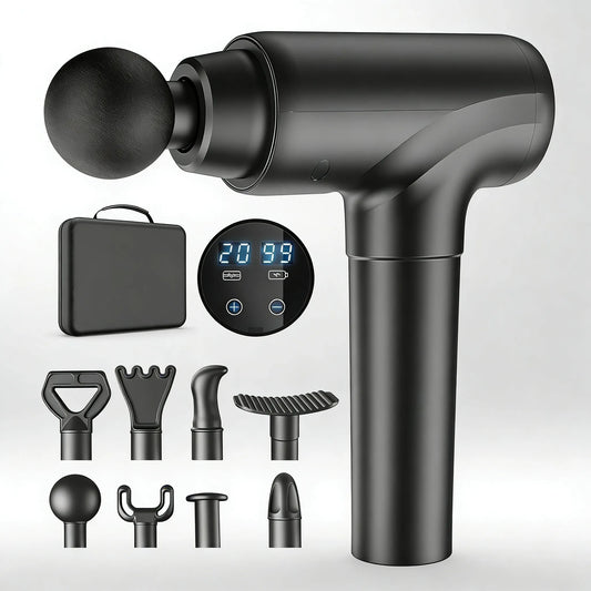 [Housify]™ Deep Tissue Massager, 8 Heads & 20 Speeds for Muscle Relief