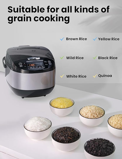 Rice Cooker, Japanese Large Rice Cooker with Fuzzy Logic Technology