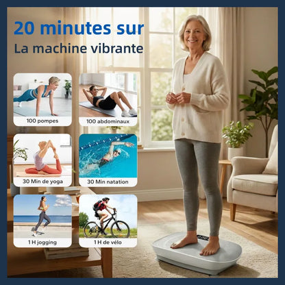 Housify ™ Gentle Vibration Plate: Relieve Joint Pain & Tone Muscles (Zero Impact)
